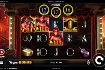 Speakeasy Boost Slot Game Screenshot Image