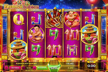Bonsai Babies Slot Game Screenshot Image