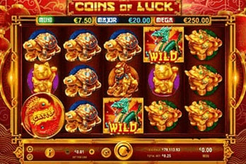 Coins of Luck Slot Game Screenshot Image