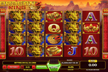 Dragon King Slot Game Screenshot Image