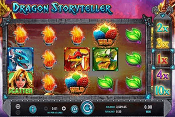 Dragon Storyteller Slot Game Screenshot Image