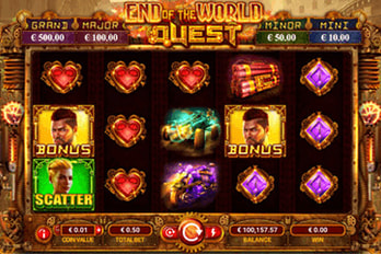 End of the World Quest Slot Game Screenshot Image