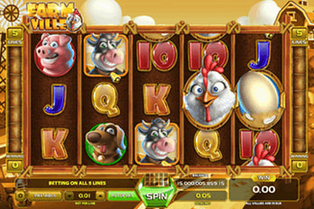 Farm Ville Slot Game Screenshot Image