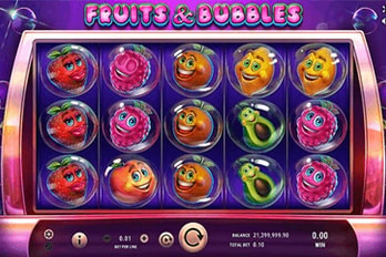 Fruits & Bubbles Slot Game Screenshot Image