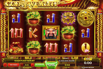 God of Wealth Slot Game Screenshot Image