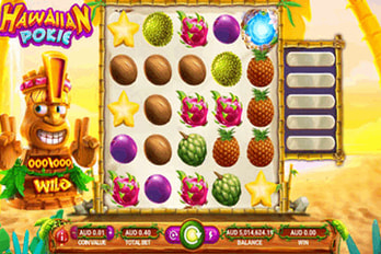 Hawaiian Pokie Slot Game Screenshot Image