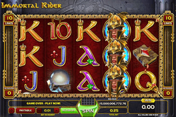 Immortal Rider Slot Game Screenshot Image