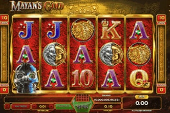 Mayan's Gold Slot Game Screenshot Image