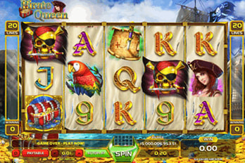 Pirate Queen Slot Game Screenshot Image
