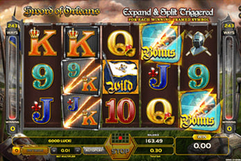 Sword of Orleans Slot Game Screenshot Image