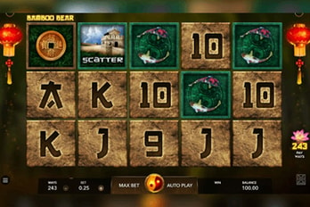 Bamboo Bear Slot Game Screenshot Image