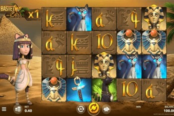 Bastet and Cats Slot Game Screenshot Image