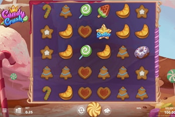 The Candy Crush Slot Game Screenshot Image