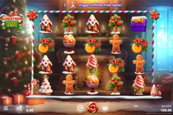 Christmas Infinite Gifts Slot Game Screenshot Image