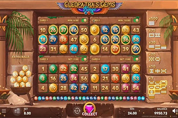 Cleopatra's Gems Bingo Other Game Screenshot Image