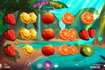 Double Triple Fruits Slot Game Screenshot Image