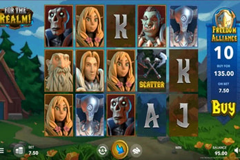 For the Realm! Slot Game Screenshot Image