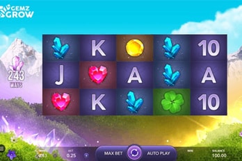 Gemz Grow Slot Game Screenshot Image