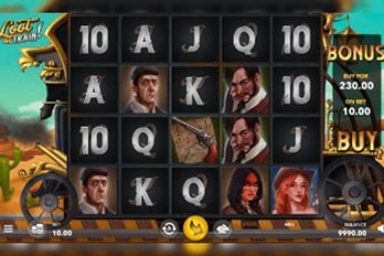 Loot the Train Slot Game Screenshot Image
