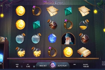 Merlin's Tower Slot Game Screenshot Image