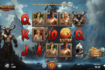 Minotaurs Wilds Slot Game Screenshot Image