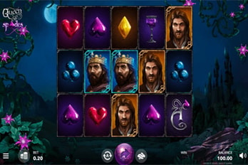 Queen of Spades Slot Game Screenshot Image