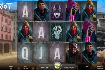 Riot Slot Game Screenshot Image
