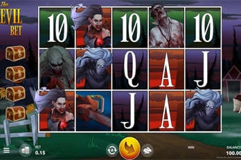 The Evil Bet Slot Game Screenshot Image