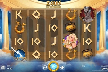 Zeus the Thunderer Slot Game Screenshot Image