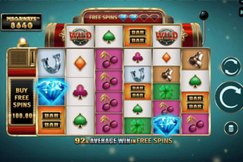 4 Diamond Blues Megaways Slot Game Screenshot Image