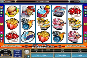 5 Reel Drive Slot Game Screenshot Image