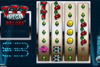 777 Mega Deluxe Slot Game Screenshot Image