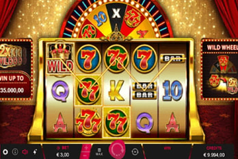777 Royal Wheel Slot Game Screenshot Image