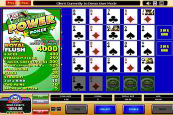 Aces & Faces: Power Poker Video Poker Screenshot Aces & Faces: Power Poker Video Poker Screenshot Image