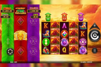 Action Boost: Tiki Treasures Slot Game Screenshot Image