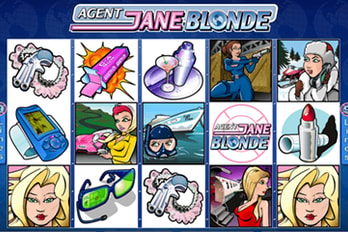 Agent Jane Blonde Slot Game Screenshot Image