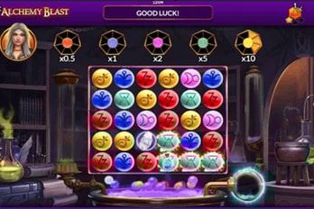 Alchemy Blast Slot Game Screenshot Alchemy Blast Slot Game Screenshot Image