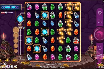 Alchemy Fortunes Slot Game Screenshot Image
