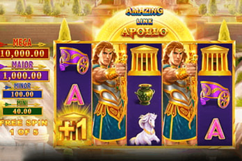 Amazing Link Apollo Slot Game Screenshot Image