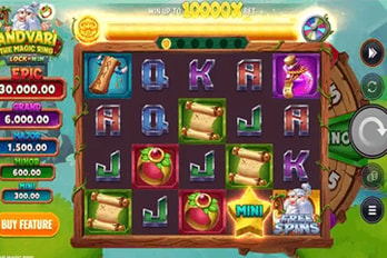 Andvari: The Magic Ring Slot Game Screenshot Image
