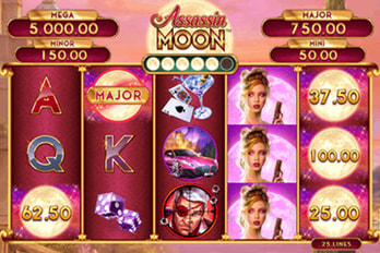 Assassin Moon Slot Game Screenshot Image