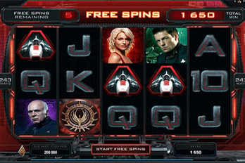Battlestar Galactica Slot Game Screenshot Image