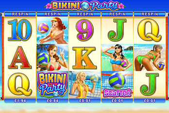 Bikini Party Slot Game Screenshot Image