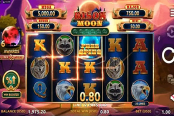 Bison Moon Slot Game Screenshot Image