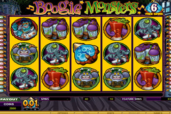 Boogie Monsters Slot Game Screenshot Image