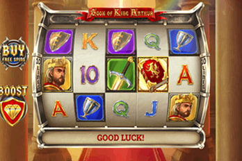 Book of King Arthur Slot Game Screenshot Image
