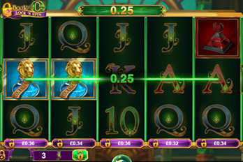 Book of Oz Lock 'N Spin Slot Game Screenshot Image