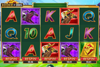 Bookie of Odds Slot Game Screenshot Image