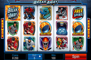 Break Away Slot Game Screenshot Image
