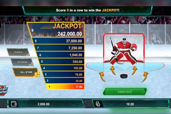 Break Away Shootout Slot Game Screenshot Image